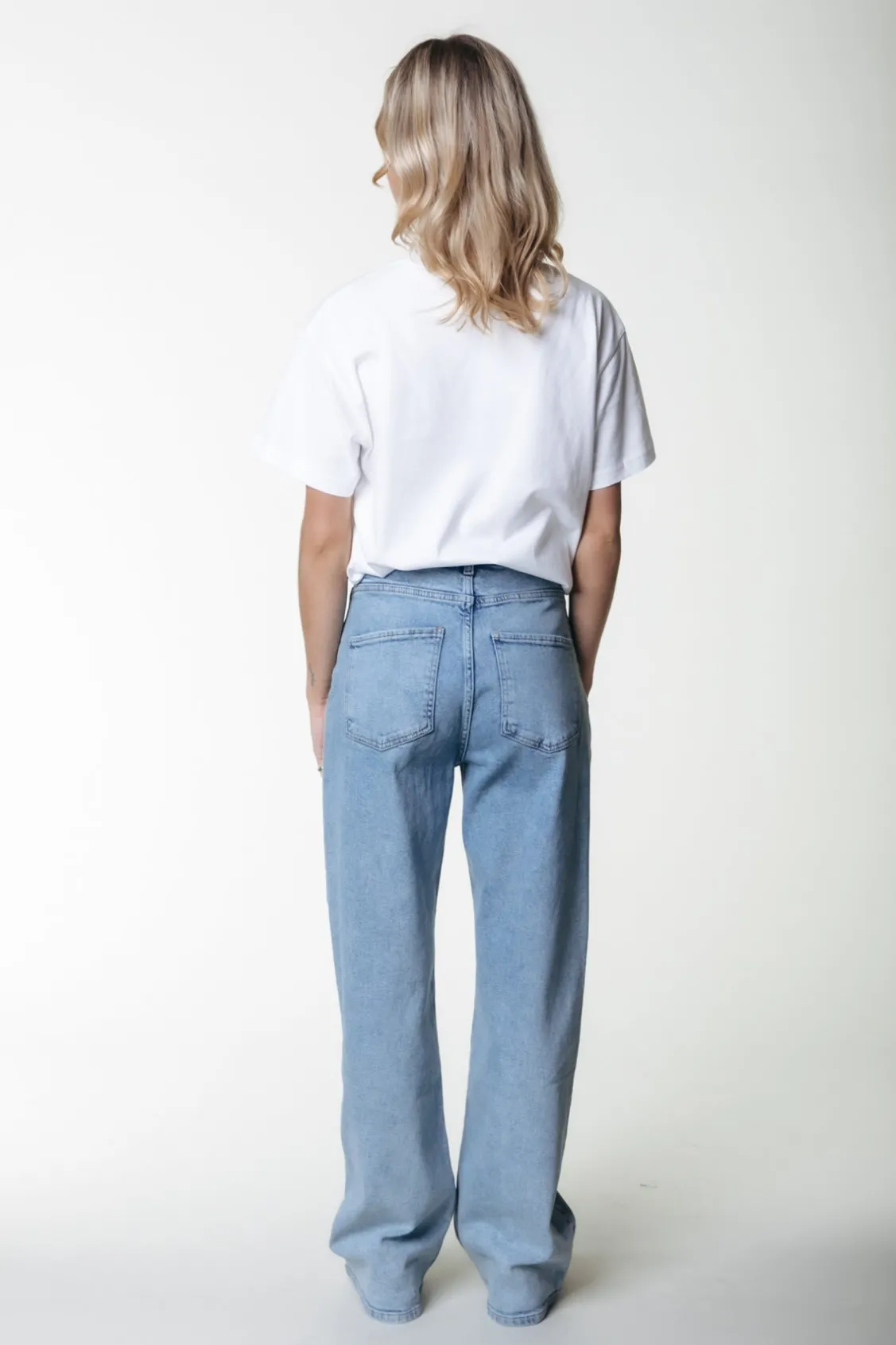 Broeken<Colourful Rebel Gaias High Rise Denim | Denim blue Denimblue