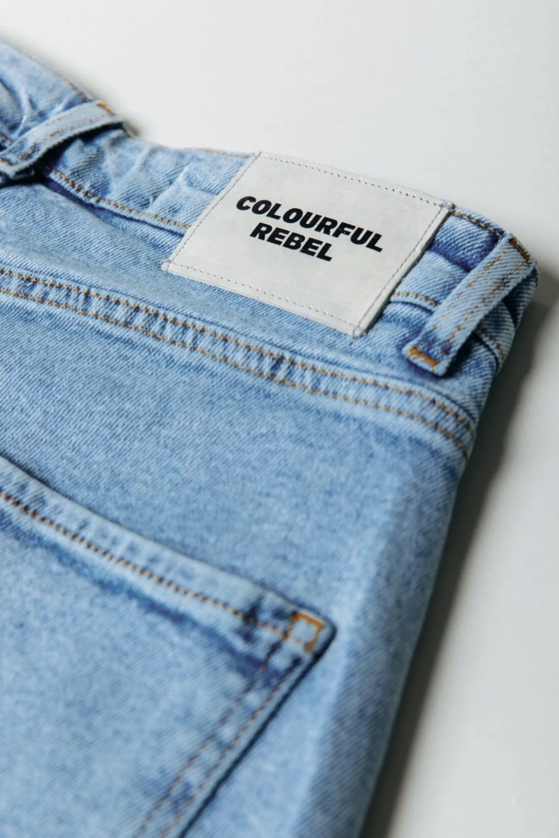 Broeken<Colourful Rebel Gaias High Rise Denim | Light blue denim Lightbluedenim