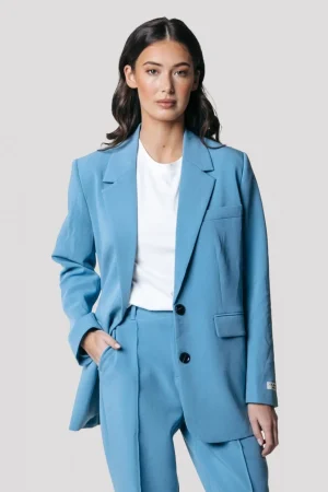 Pakken<Colourful Rebel Gemma Blazer | Adriatic Blue Adriaticblue