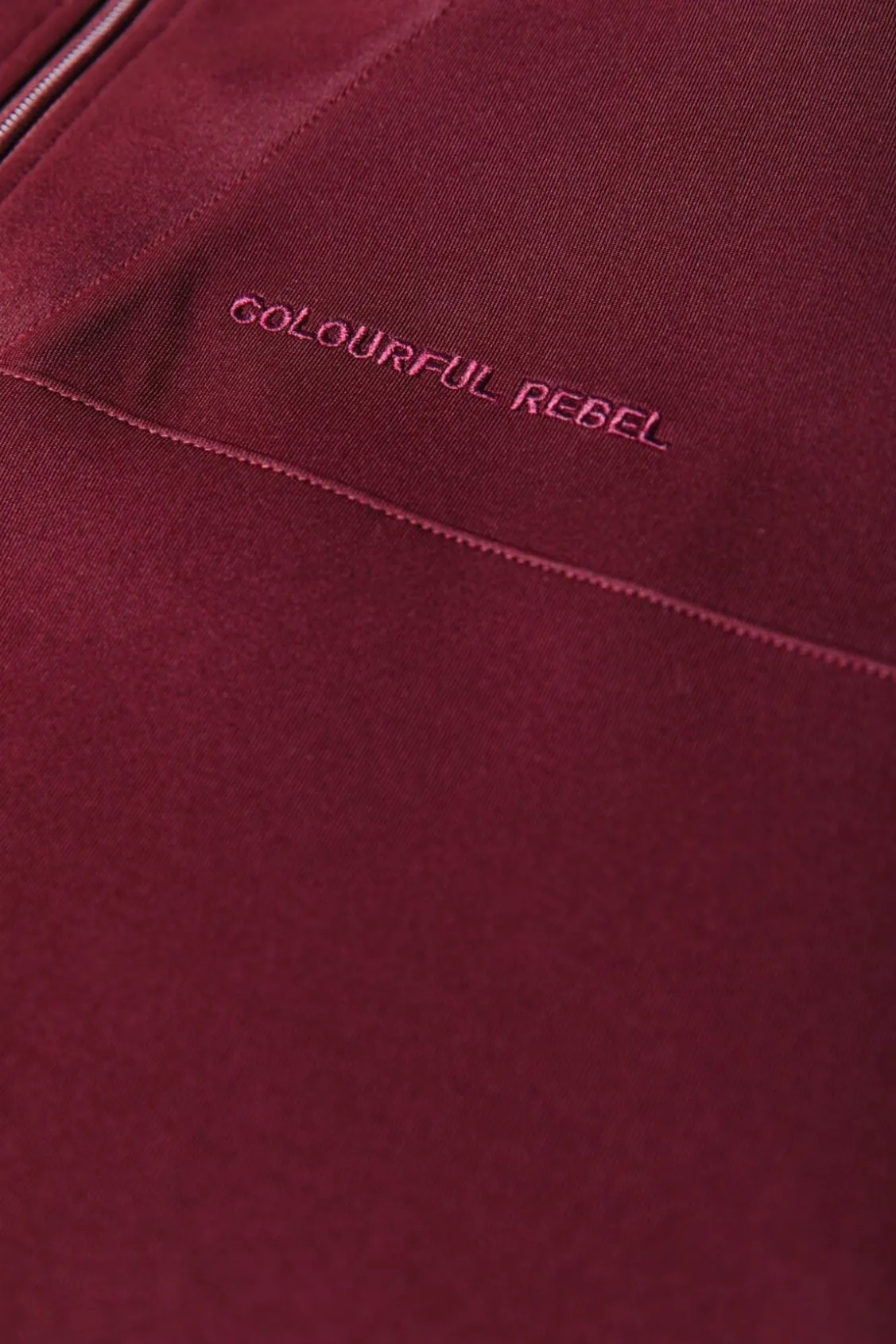 Truien<Colourful Rebel Ilena Zipped Sweat | Port Red Portred