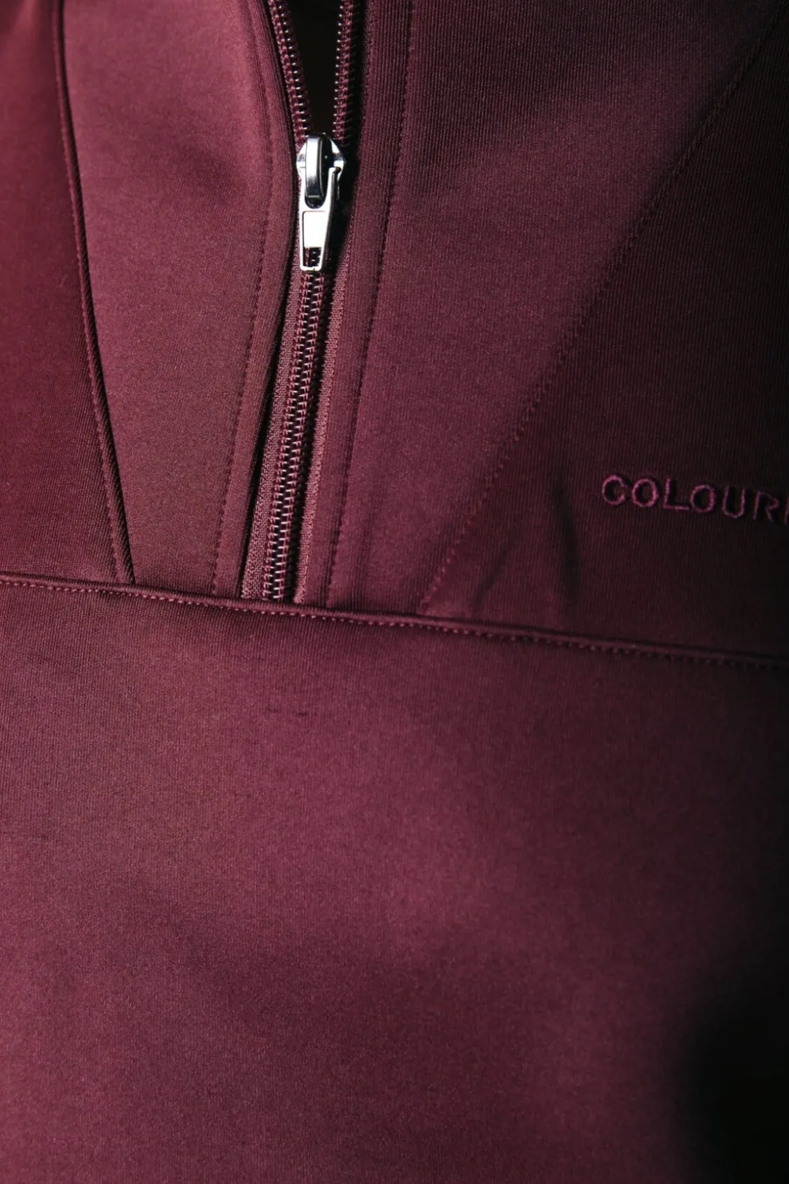 Truien<Colourful Rebel Ilena Zipped Sweat | Port Red Portred