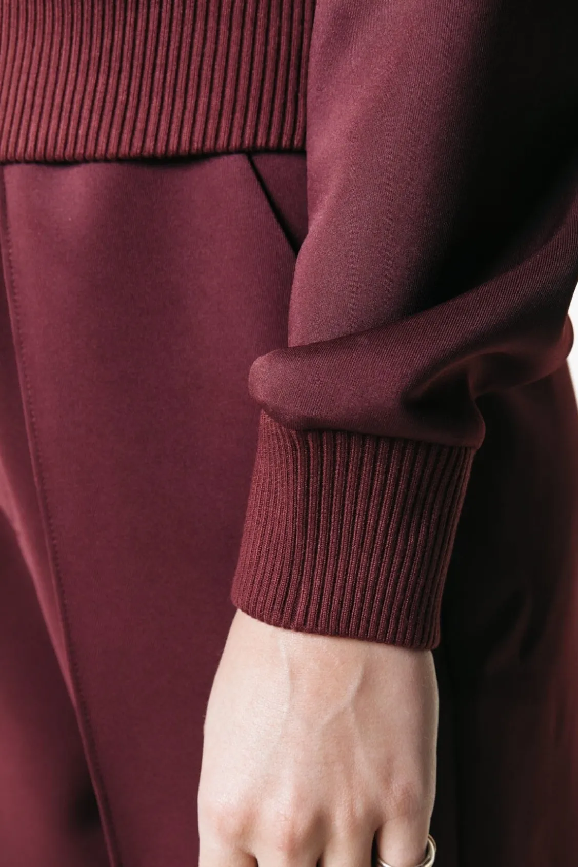 Truien<Colourful Rebel Ilena Zipped Sweat | Port Red Portred