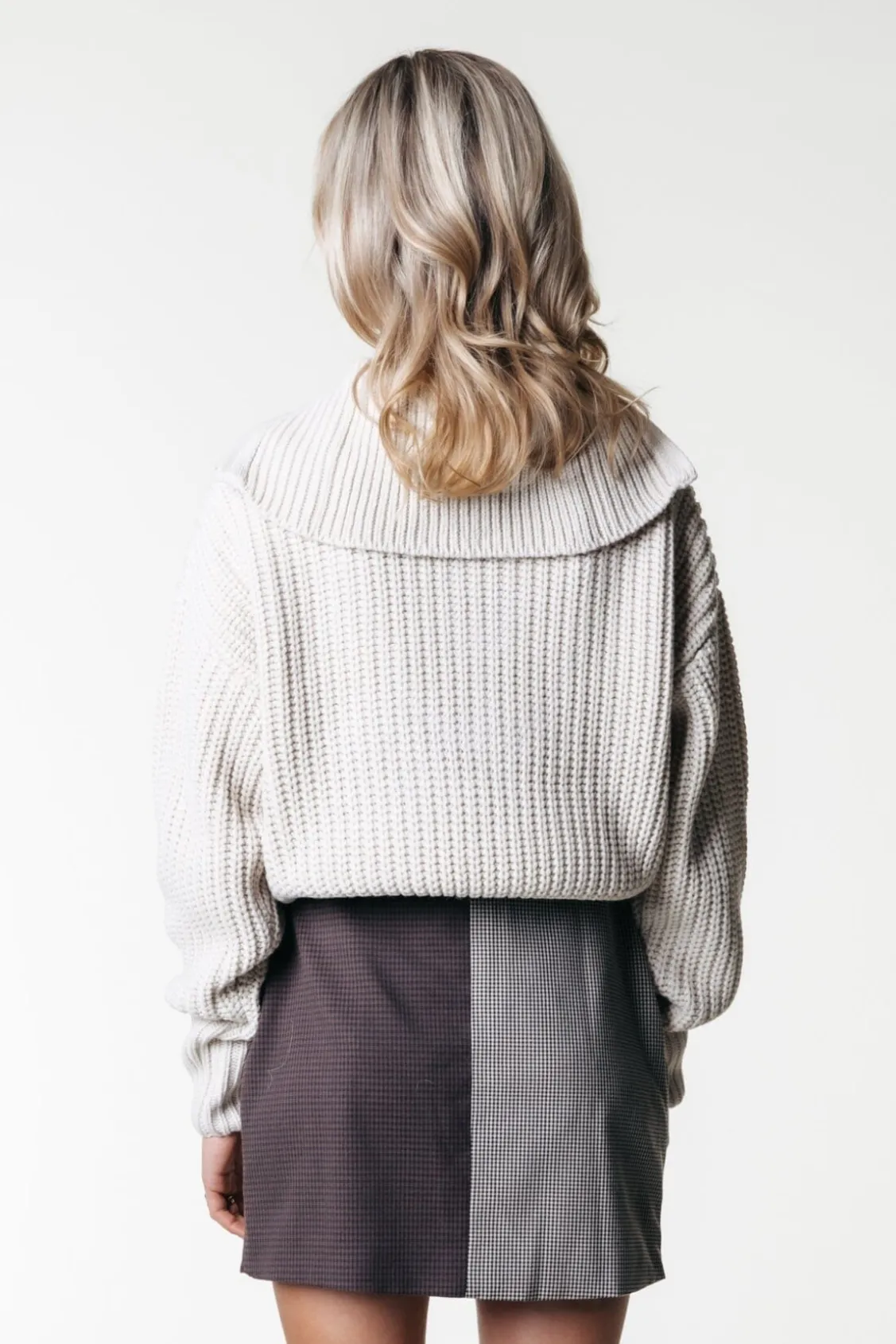 Rokken<Colourful Rebel Maeve Check Skirt | Darkest Brown Darkestbrown