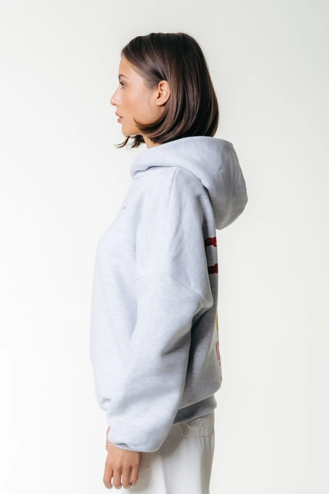 Hoodies<Colourful Rebel National Champs Hoodie | Light grey melange Lightgreymelange