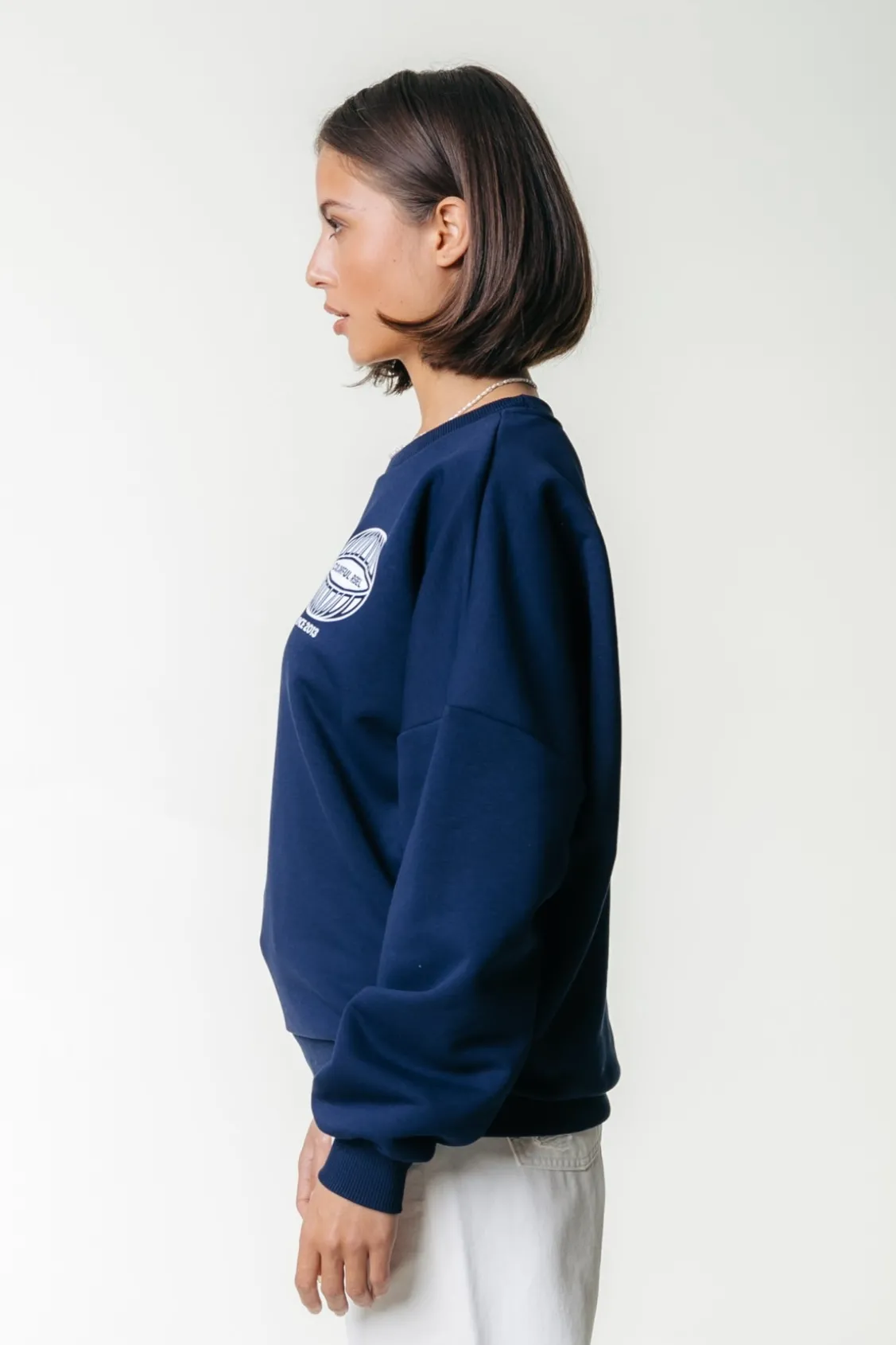 Truien<Colourful Rebel Racer Logo Sweat | Dark Navy Darknavy