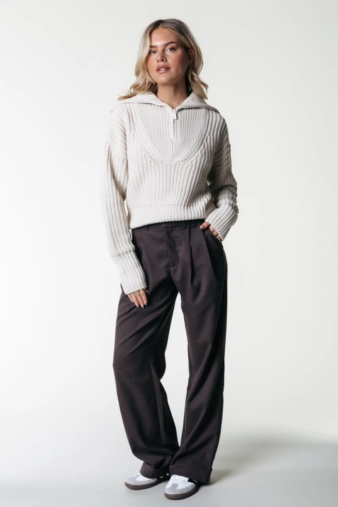 Pakken<Colourful Rebel Rus Straight Pants | Dark brown Darkbrown