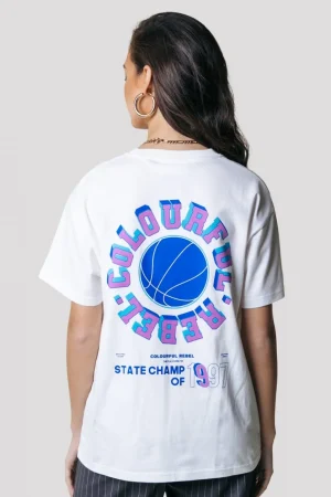 T-shirts<Colourful Rebel State Champ T-shirt | Standard white Standardwhite