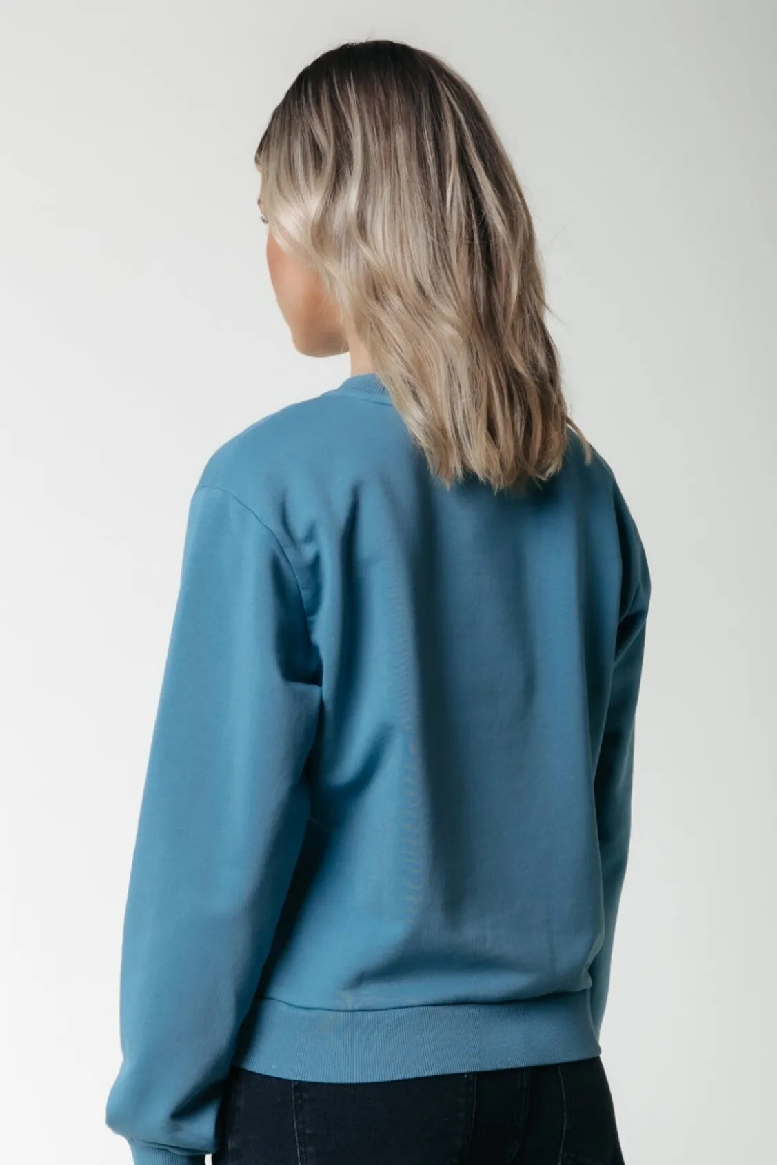 Truien<Colourful Rebel Uni Label Sweat | Soft petrol Softpetrol