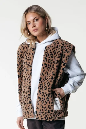 Jassen | Blazers<Colourful Rebel Yoni Teddy Gilet | Warm Brown Warmbrown